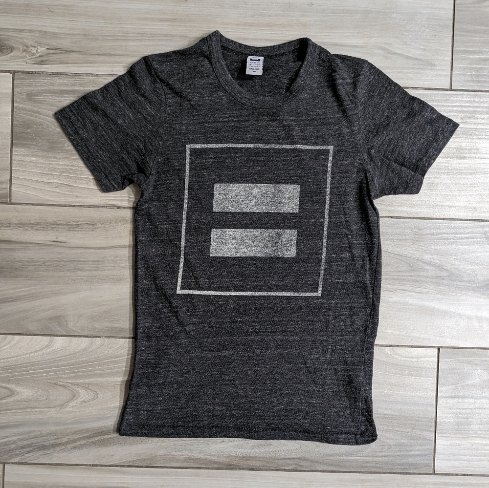 HRC Equality Two Bars Tee Shirt